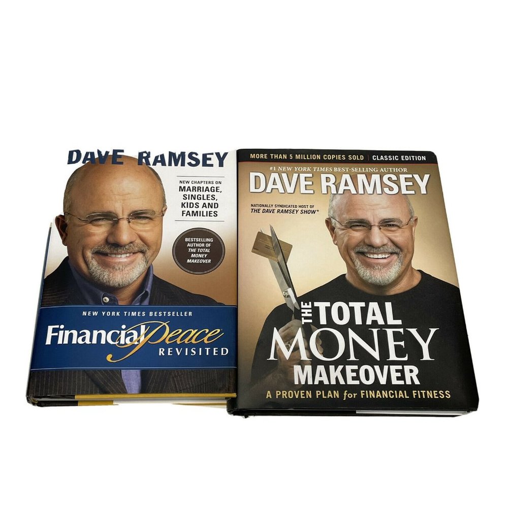 lot of (2) Hardcover DAVE RAMSEY books MONEY